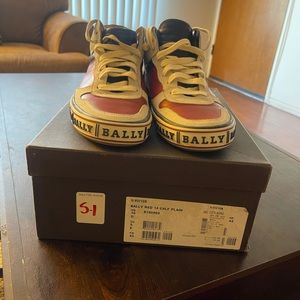 Bally Red Men Sneakers